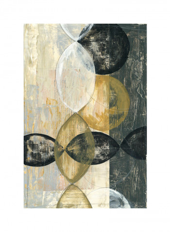 Half Moon II Poster Multicolour
