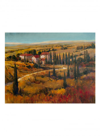Tuscany II Poster Multicolour