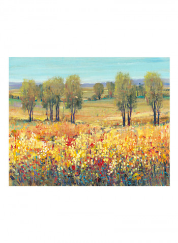 Golden Fields I Poster Multicolour