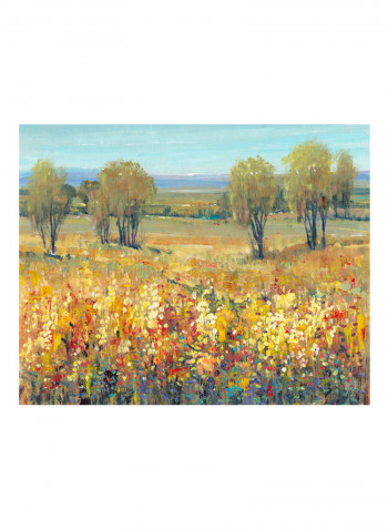 Golden Fields II Poster Multicolour