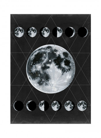 La Luna  Poster Black/White