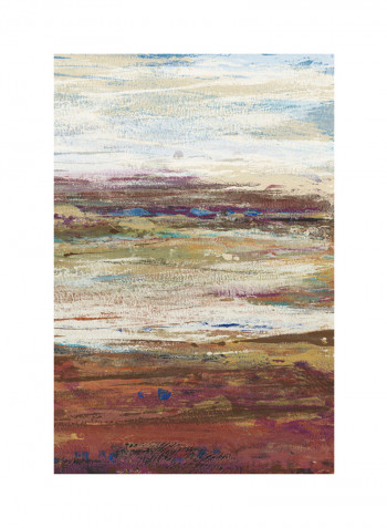 Plum Vista III Poster Multicolour