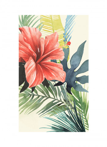Tropical Punch II Poster Green/Pink/Blue