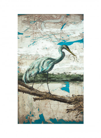Midway Heron II Poster Multicolour