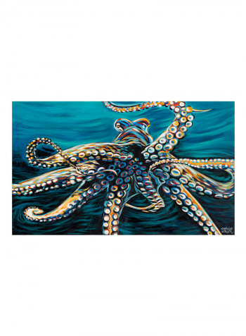Wild Octopus II Poster Multicolour