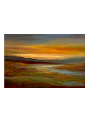 Evening Sky Poster Multicolour
