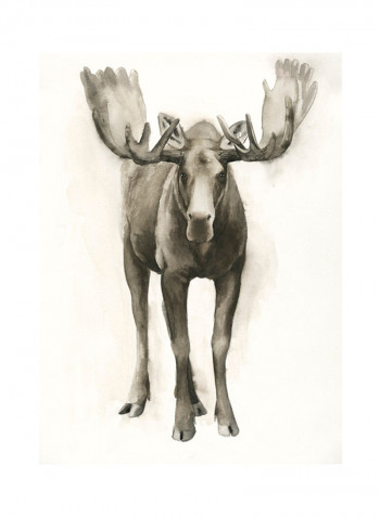 Majestic Wildlife I Poster Brown