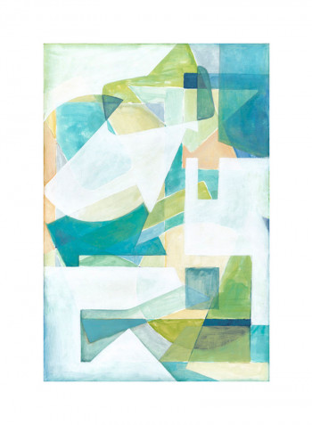 Overlay Abstract I Poster Multicolour