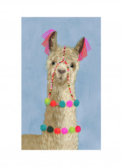 Adorned Llama III Poster Multicolour reviews Adorned Llama III Poster Multicolour