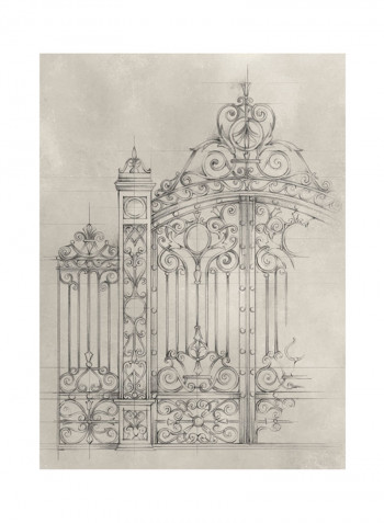 Iron Gate Design I Poster Multicolour