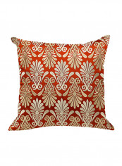 Decorative Pillow Rust/Gold/White 40x40centimeter