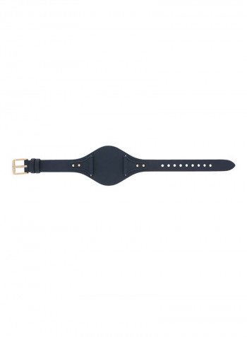 Women's Leather Analog Quartz Watch ES3838