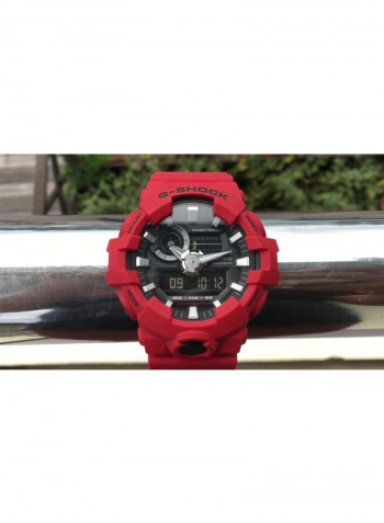 Men's Silicone Analog Wrist Watch GA-700-4A