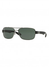 Men's Rectangular Sunglasses - Lens Size: 61 mm