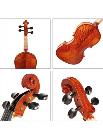 Acoustic Violin Set With Carry Bag