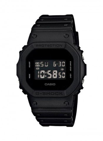 Men's Water Resistant Resin Digital Watch DW-5600BB-1DR