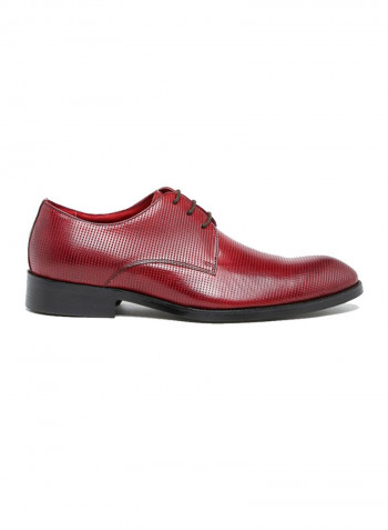 Bossy Derby Formal Shoe Burgundy