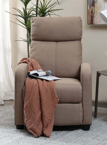 Paradox Single Seater Recliner Beige 88x67x101cm