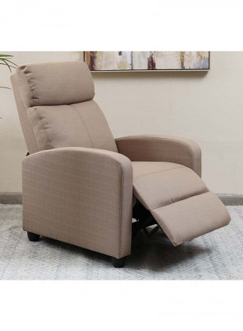 Paradox Single Seater Recliner Beige 88x67x101cm