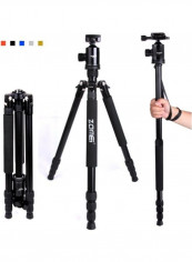 Magnesium-Aluminum Alloy Live Camera Tripod Stand Black