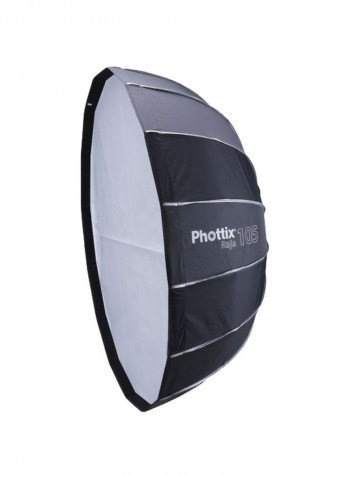 Raja Quick Folding Octa Softbox 105centimeter Black/Silver