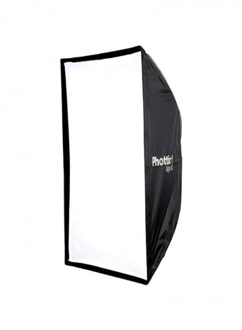 Raja Quick Folding Softbox 80x120centimeter Black/Silver