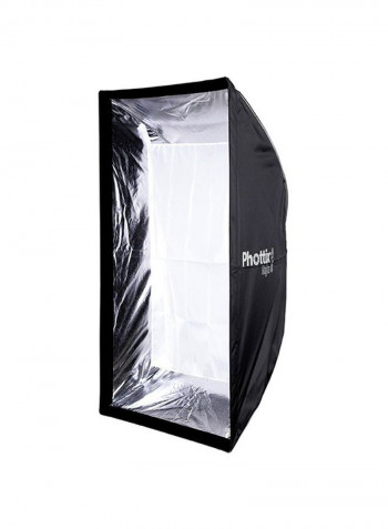 Raja Quick Folding Softbox 80x120centimeter Black/Silver