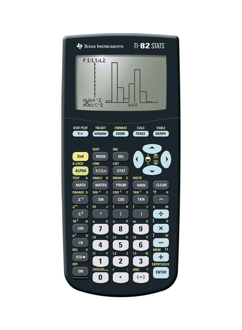 TI-82 Stats Calculator Black