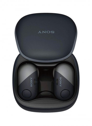 Wireless In-Ear Sports Earbuds WF-SP700N Black/Grey