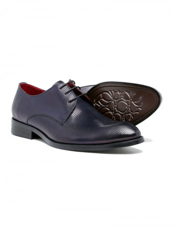 Bossy Derby Formal Shoe Midnight Blue