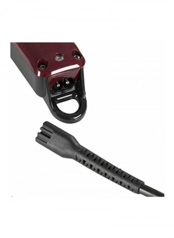 Cordless Magic Trimmer Set Maroon/Silver 6.25inch