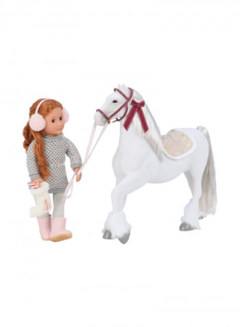 Clydesdale Toy Horse BD38025 20inch