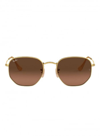 Classic Hexagonal Sunglasses - Lens Size: 54 mm