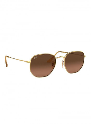 Classic Hexagonal Sunglasses - Lens Size: 54 mm