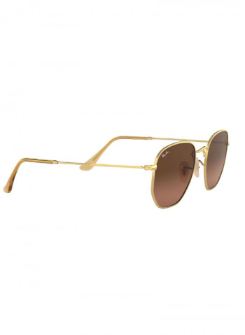 Classic Hexagonal Sunglasses - Lens Size: 54 mm