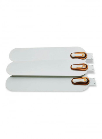 Ceiling Fan 73 W 250841 White/Golden