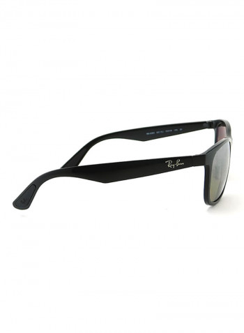 Full Rim Rectangular Sunglasses - Lens Size: 55 mm
