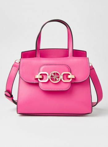 Hensely Mini Satchel Fuchsia