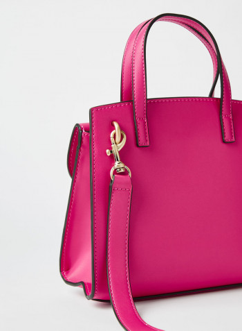 Hensely Mini Satchel Fuchsia