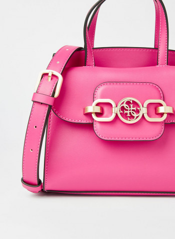 Hensely Mini Satchel Fuchsia