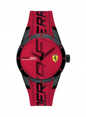 Men's Red Rev Silicone Analog Wrist Watch 840028
