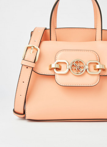 Hensely Mini Satchel Coral