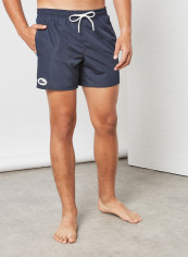 Logo Drawstring Swim Shorts Blue/White/Yellow