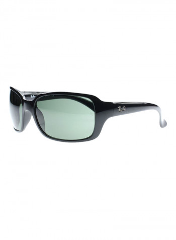 Polarized Rectangular Sunglasses - Lens Size: 60 mm