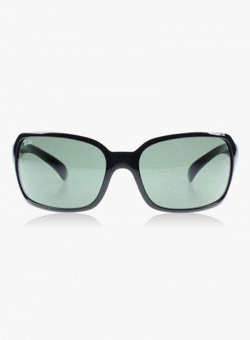 Polarized Rectangular Sunglasses - Lens Size: 60 mm