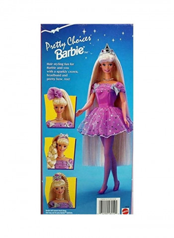 Pretty Choices Barbie Doll Special Edition 3x13inch