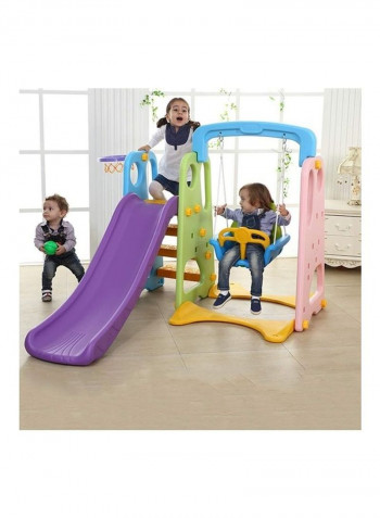3-In-1 Outdoor Play Structure 160 x 125 x 160cm