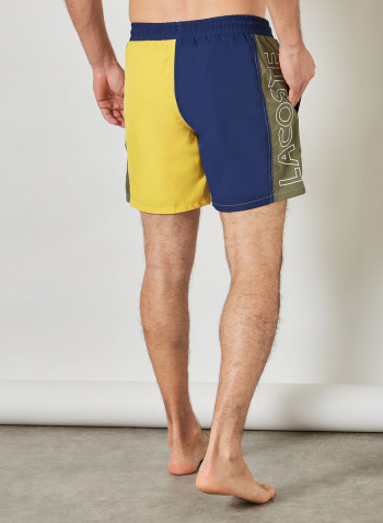 Colourblock Logo Swim Shorts Multicolour