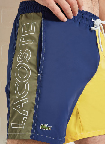 Colourblock Logo Swim Shorts Multicolour