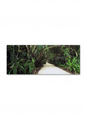 Island Heart-Maldives Canvas Wall Art Multicolour 10 x 32inch